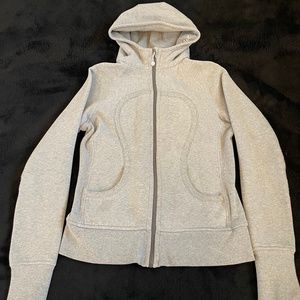 Heather Gray Scuba Full-Zip Hoodie
